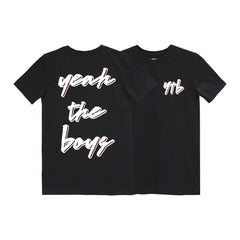 YEAH THE BOYS V2 BIG BOYS SMALL PRINT TEE